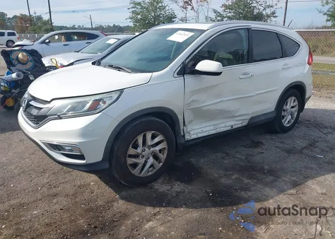2015 Honda Cr-V Ex-L from USA, damaged, VIN 5J6RM3H71FL003652